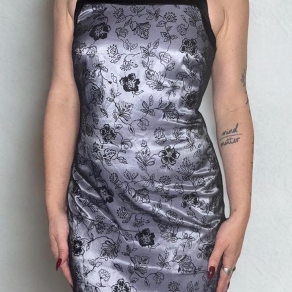 Rampage Black and White Floral Dress - Picture 2 of 4